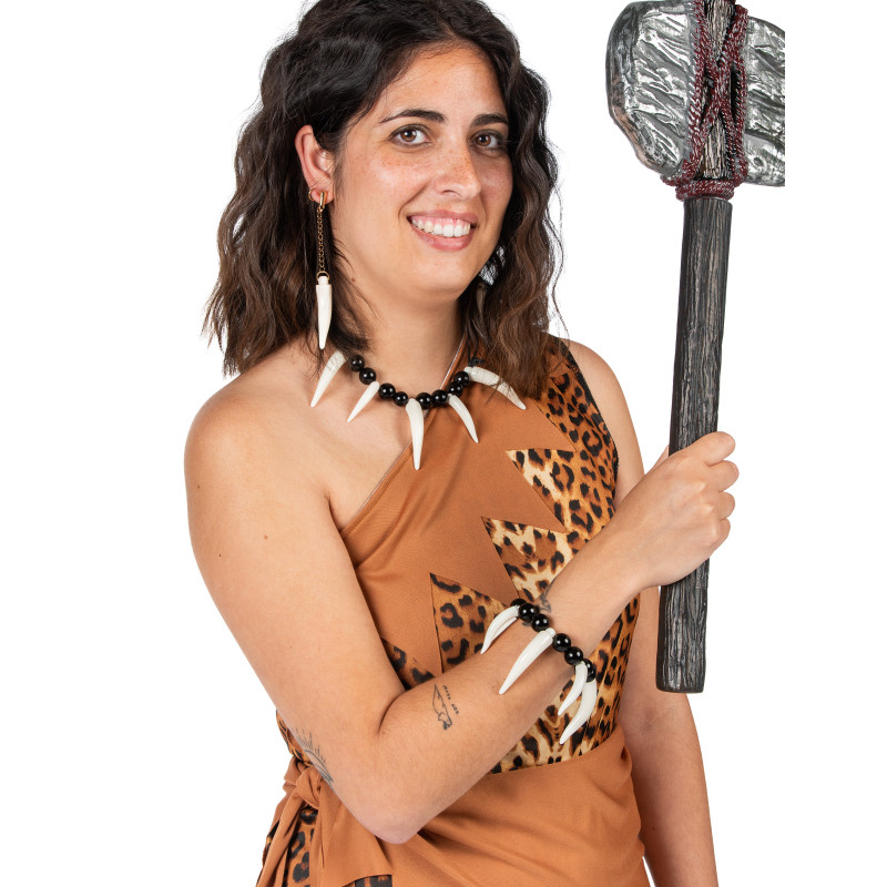 Kit bijoux des cavernes adulte  