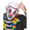 Masque latex clown cr√¢ne recousu adulte  
