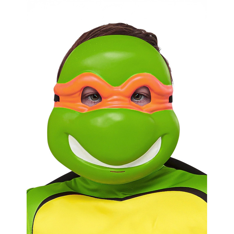 Masque plastique Michelangelo Tortues Ninja enfant  