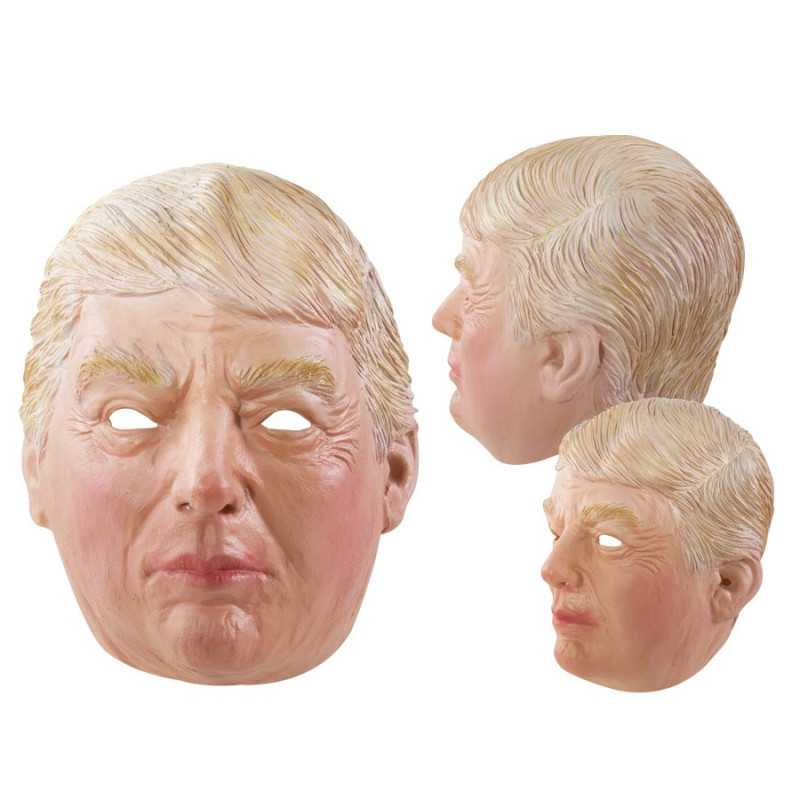 Masque de Donald Trump intégral latex Adulte - Costume donald trump - Déguisement donald trump The Duck