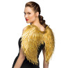 Ailes d'anges dor√©es glamour adulte  