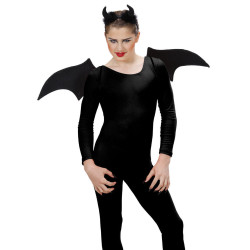 Set d√©mon noir Halloween  