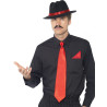 Kit gangster rouge adulte  