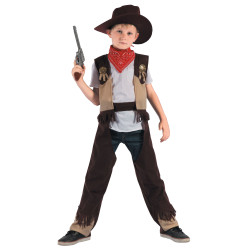 D√©guisement Cowboy rod√©o gar√ßon  
