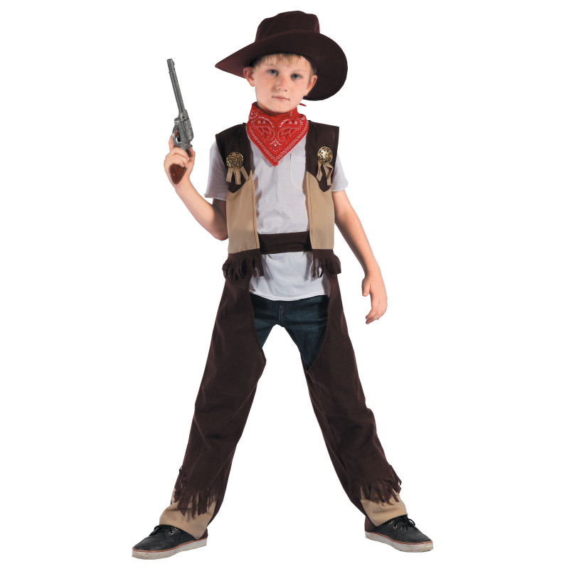 D√©guisement Cowboy rod√©o gar√ßon  