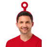 Serre-t√™te rouge Po Teletubbies adulte  