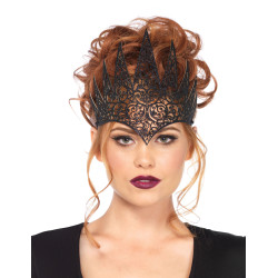 Couronne mal√©fique noire femme  