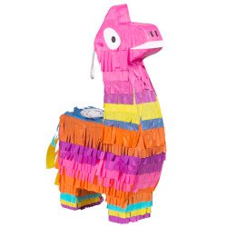 Mini pi√±ata lama multicolore 23 x 13 cm  