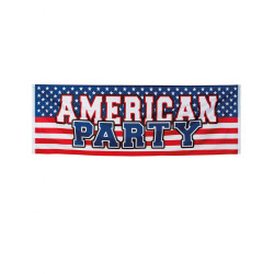 Banni√®re American Party 220 X 74 cm  