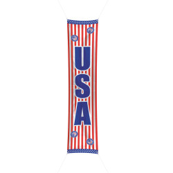 D√©coration de porte USA Party 300 x 60 cm  