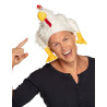 Chapeau de coq blanc  