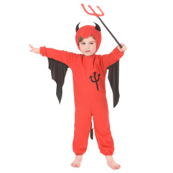 D√©guisement diable rouge enfant Halloween  