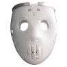 Masque 2 en1 lumimeux joueur de hockey adulte  