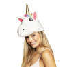 Chapeau t√™te de licorne adulte  