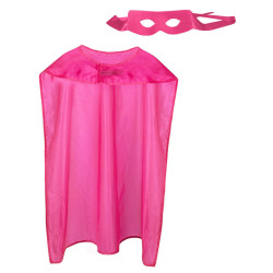 Kit super h√©ros rose adulte  