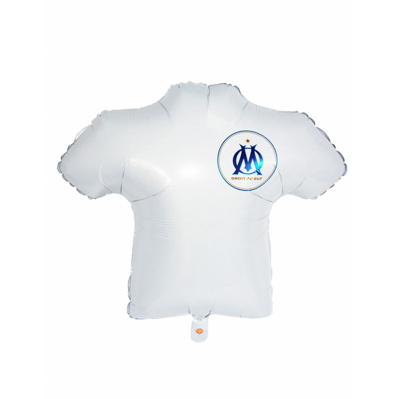 Ballon aluminium OM en forme de maillot  