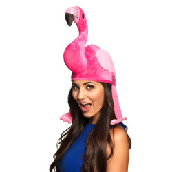 Chapeau flamant rose adulte  