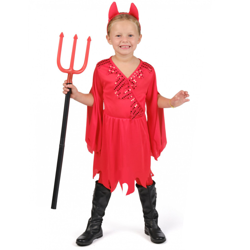 D√©guisement diablesse rouge fille  