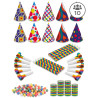 Kit cotillons multicolores 10 personnes  