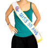 Echarpe Miss 50 ans  