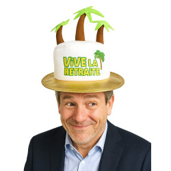 Chapeau Vive la retraite  