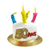 Chapeau Age 50 adulte  