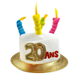 Chapeau Age 20 adulte  