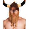 Barbe de viking avec tresses adulte  