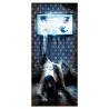 D√©coration de porte film d'horreur 80 x 180 cm  