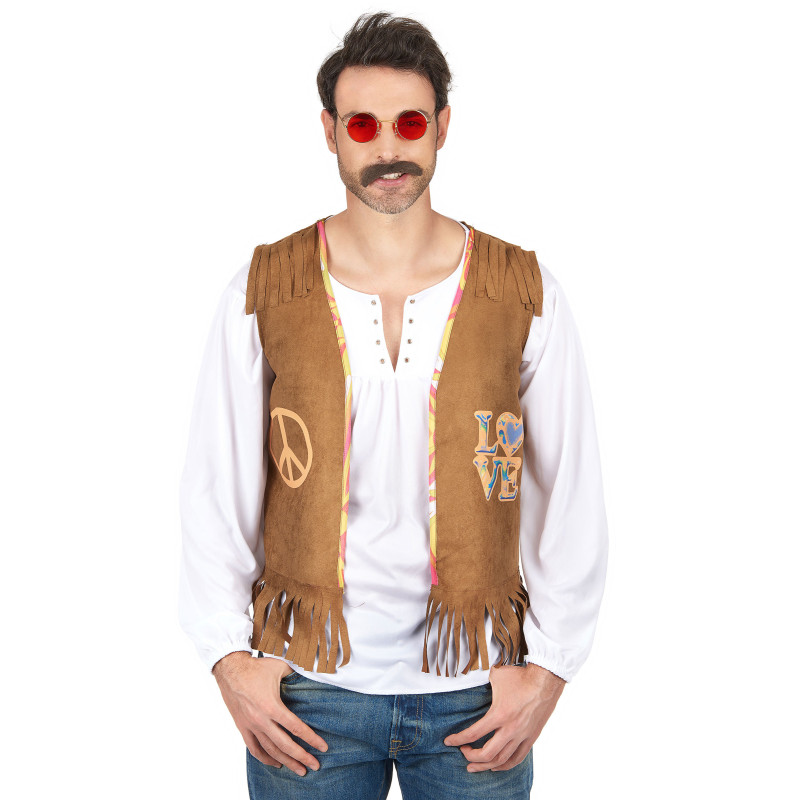Gilet hippie homme  