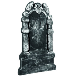 D√©coration tombe squelette Halloween 50 x 30 cm  