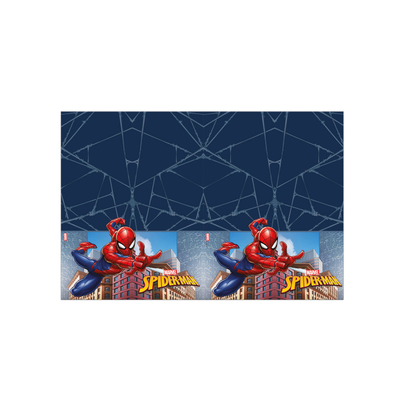 Nappe en plastique Spiderman 120 x 180 cm  