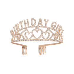 Couronne Birthday Girl m√©tal  