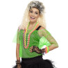T-shirt court r√©sille vert ann√©es 80 femme  