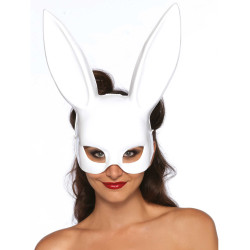 Masque lapin blanc  