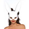 Masque lapin blanc  