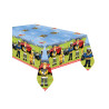 Nappe en papier Sam le Pompier 120 x 180 cm  