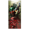 D√©coration de porte assassin 80 x 180 cm  