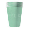20 Gobelets am√©ricains carton recyclable menthe 53 cl  