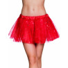 Tutu rouge √©toile scintillante femme  