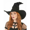 Chapeau sorci√®re velours noir adulte  