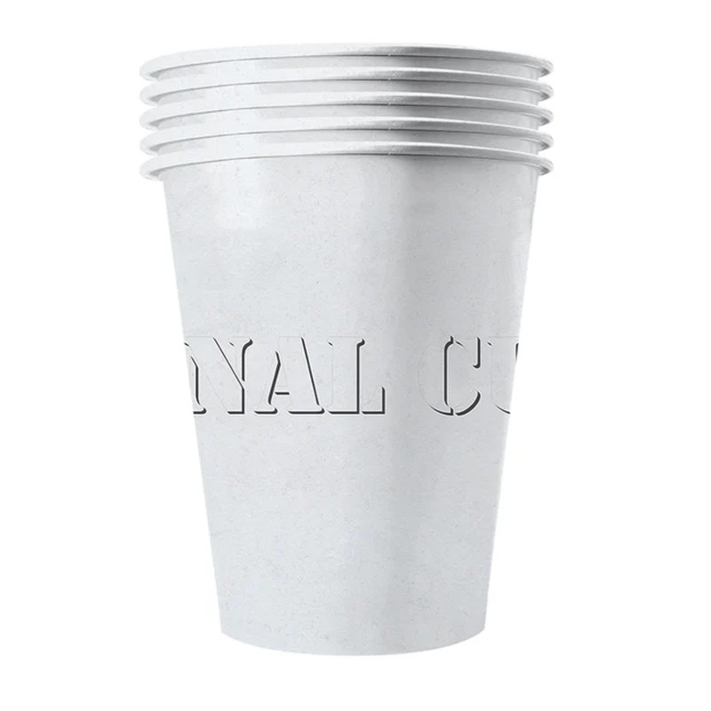 20 Gobelets am√©ricains carton recyclable blanc 53 cl  