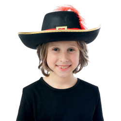 Chapeau mousquetaire enfant  