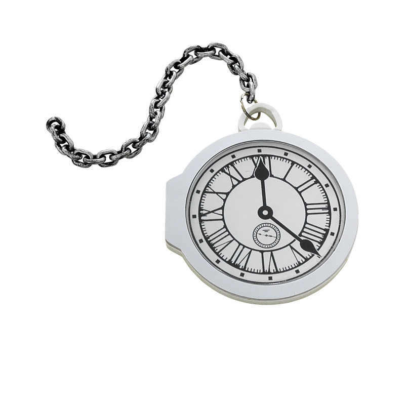 Montre gousset blanche  