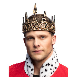 Couronne de roi m√©di√©val r√©glable  