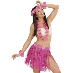 Kit hawa√Øen rose adulte  