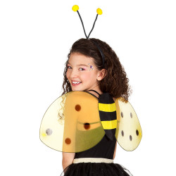Kit ailes et serre-t√™te abeille  