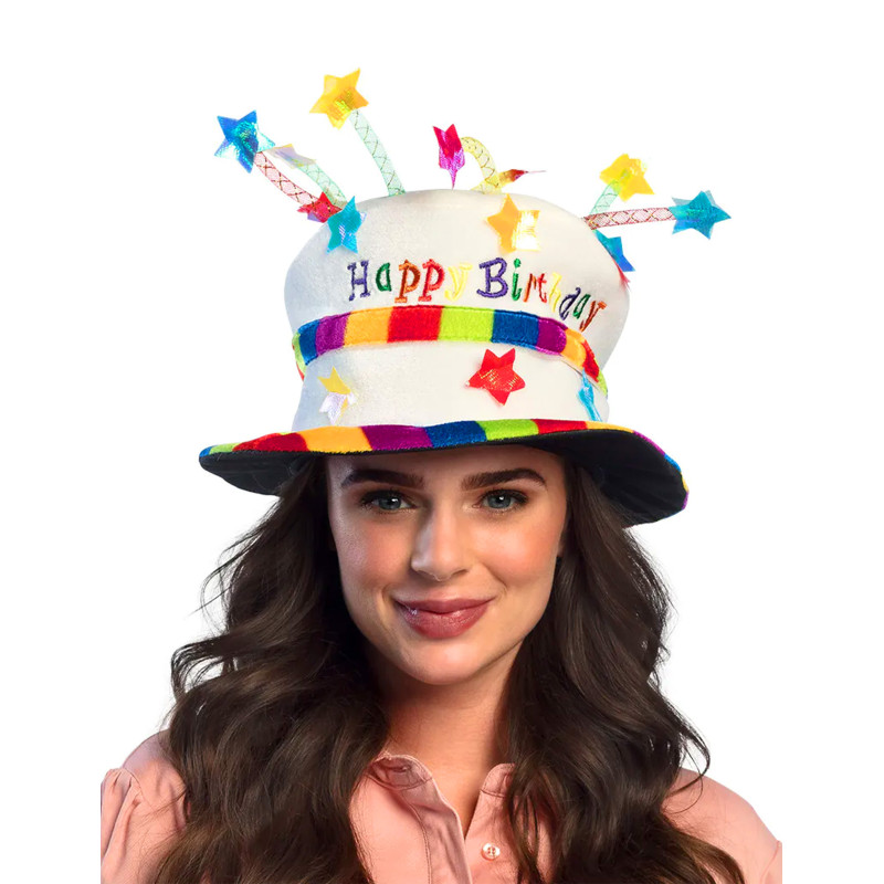Chapeau happy birthday adulte  