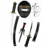 Kit accessoires armes et masque ninja enfant  