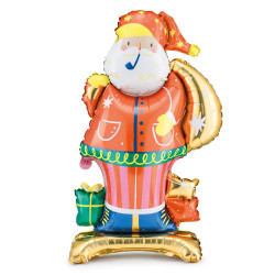 Ballon aluminium P√®re No√´l 63 x 106 cm  